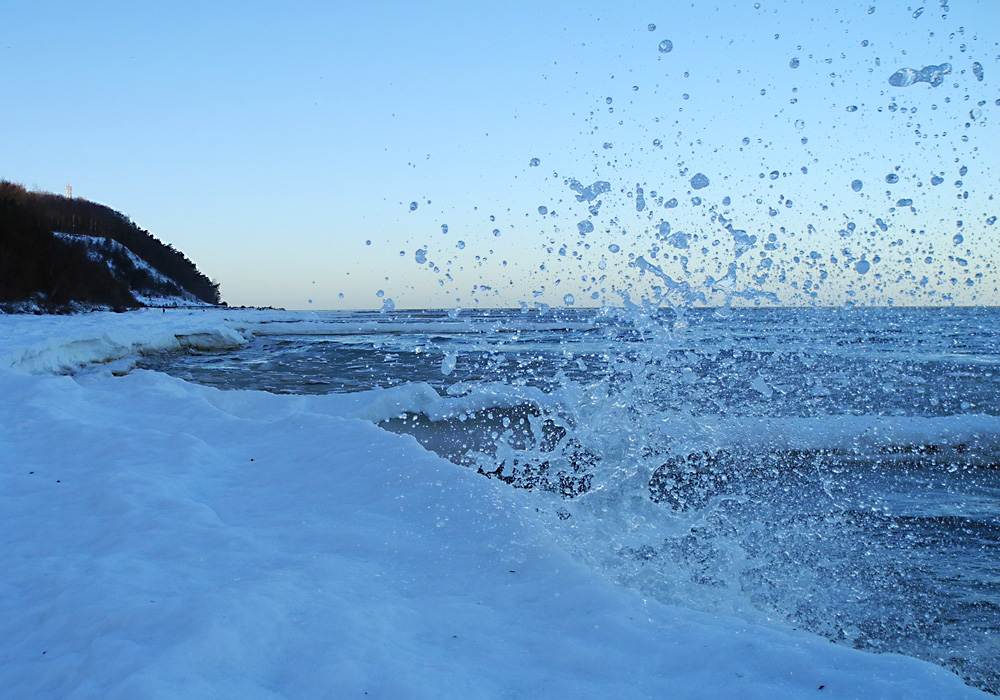 Winter an der Ostsee