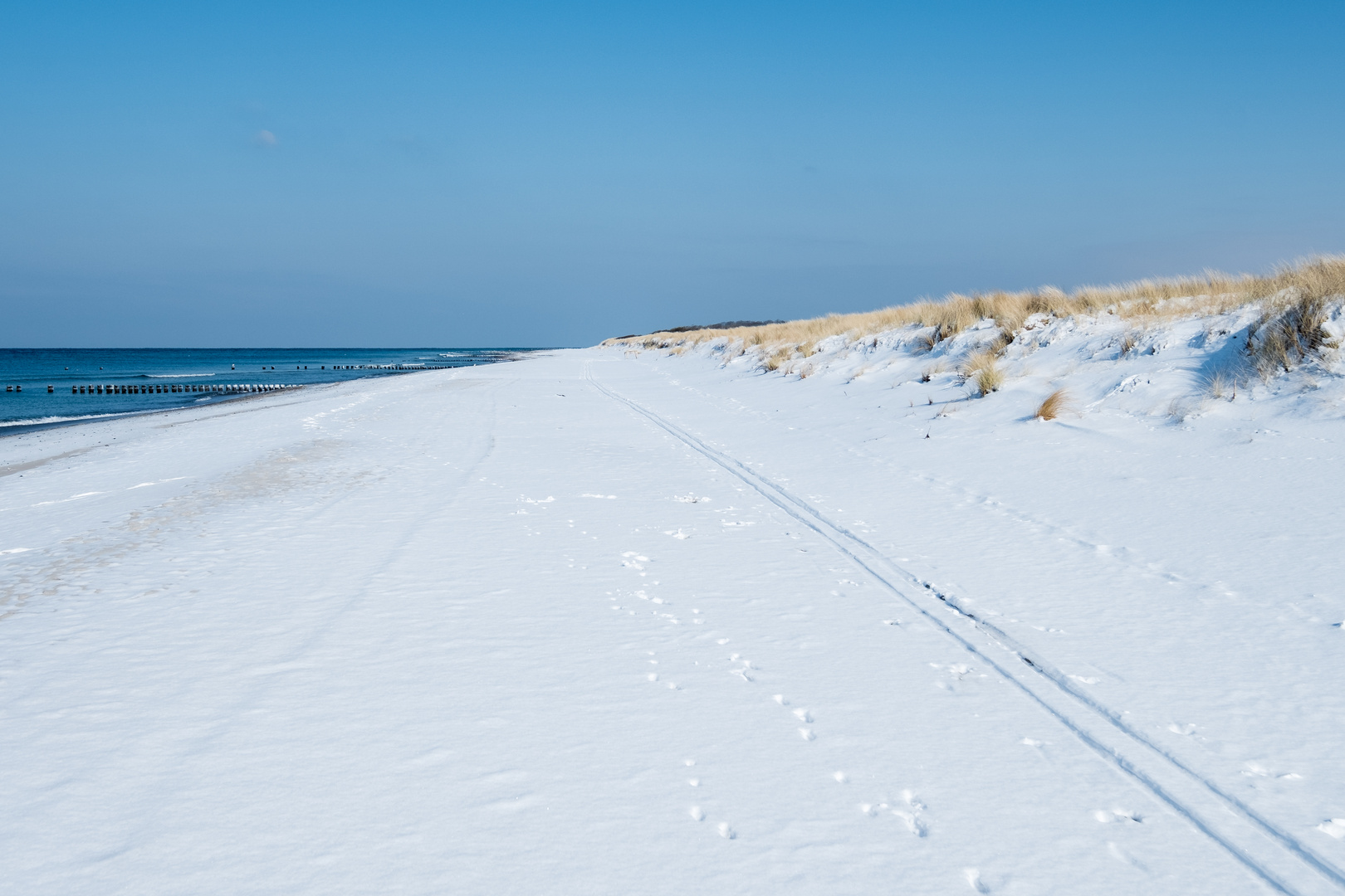 Winter an der Ostsee