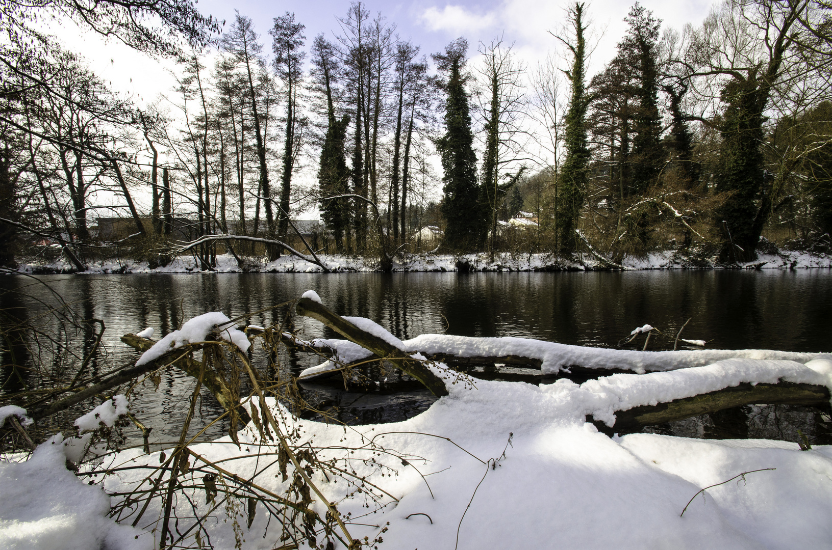 Winter an der Rur in der (Vor)eifel