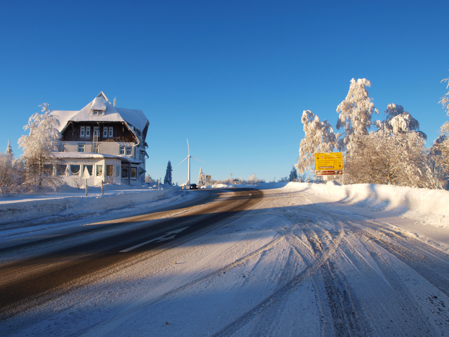 Winter an der Schwarzwaldhochstraße