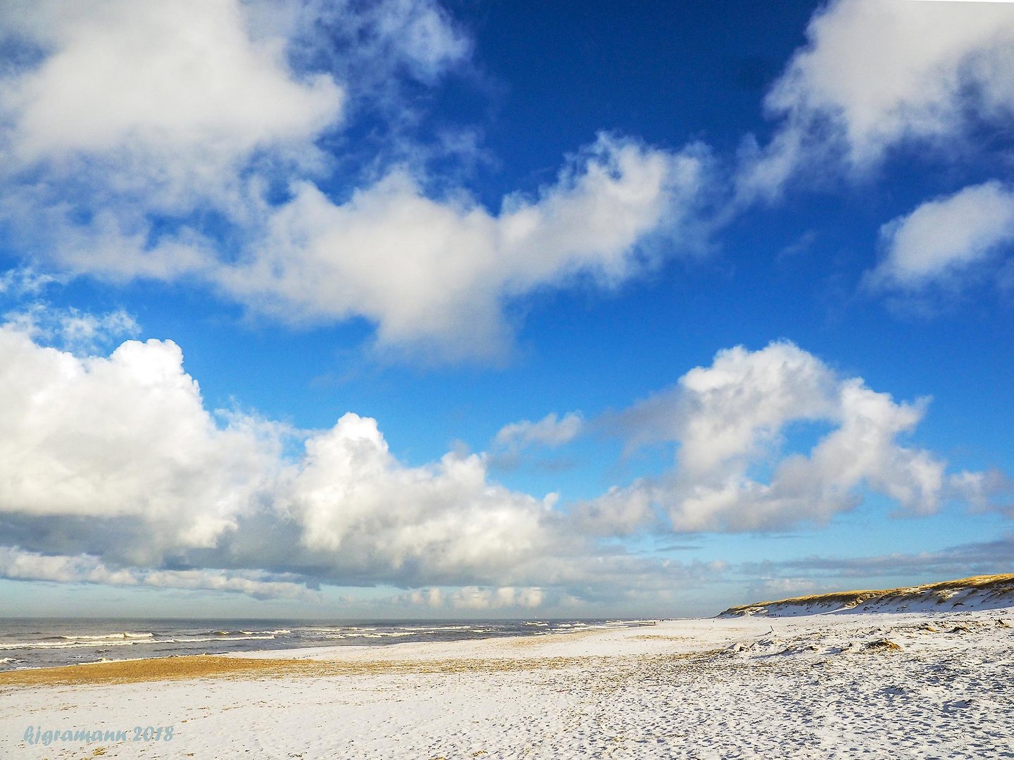 winter an der see......