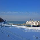 Winter an der Seebrücke