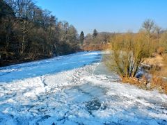 Winter an der Sieg