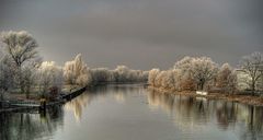 Winter an der Spree