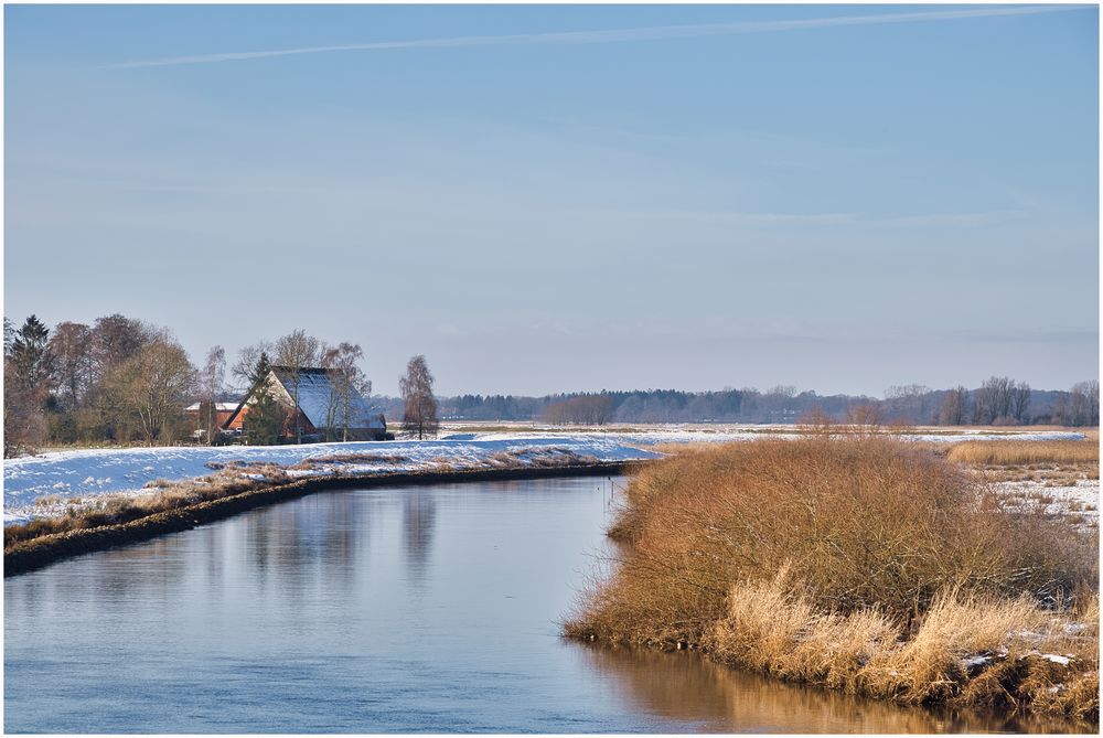 Winter an der Stör