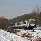 Winter an der Strohgäubahn