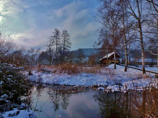 Winter an der Tauber