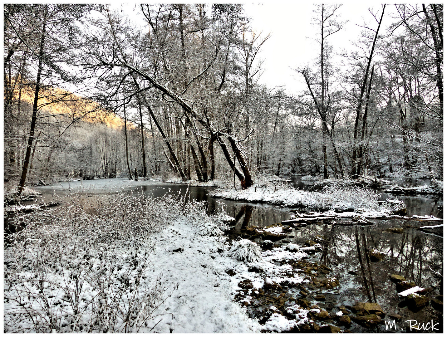 Winter an der Tauber !