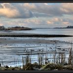 Winter an der Unterweser.....