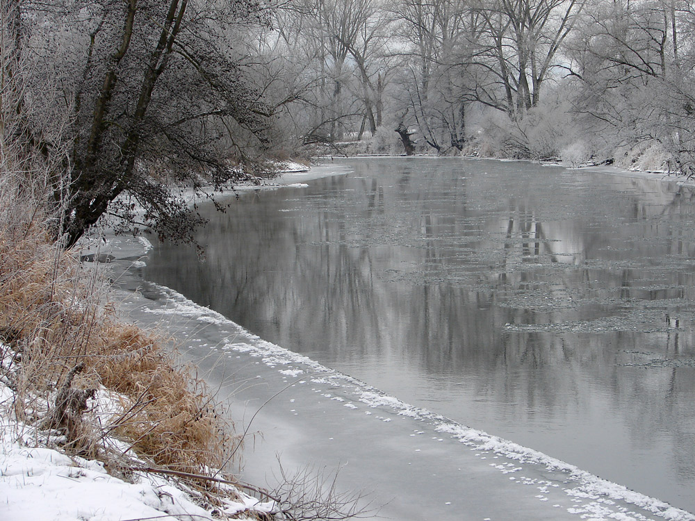 Winter an der Werra