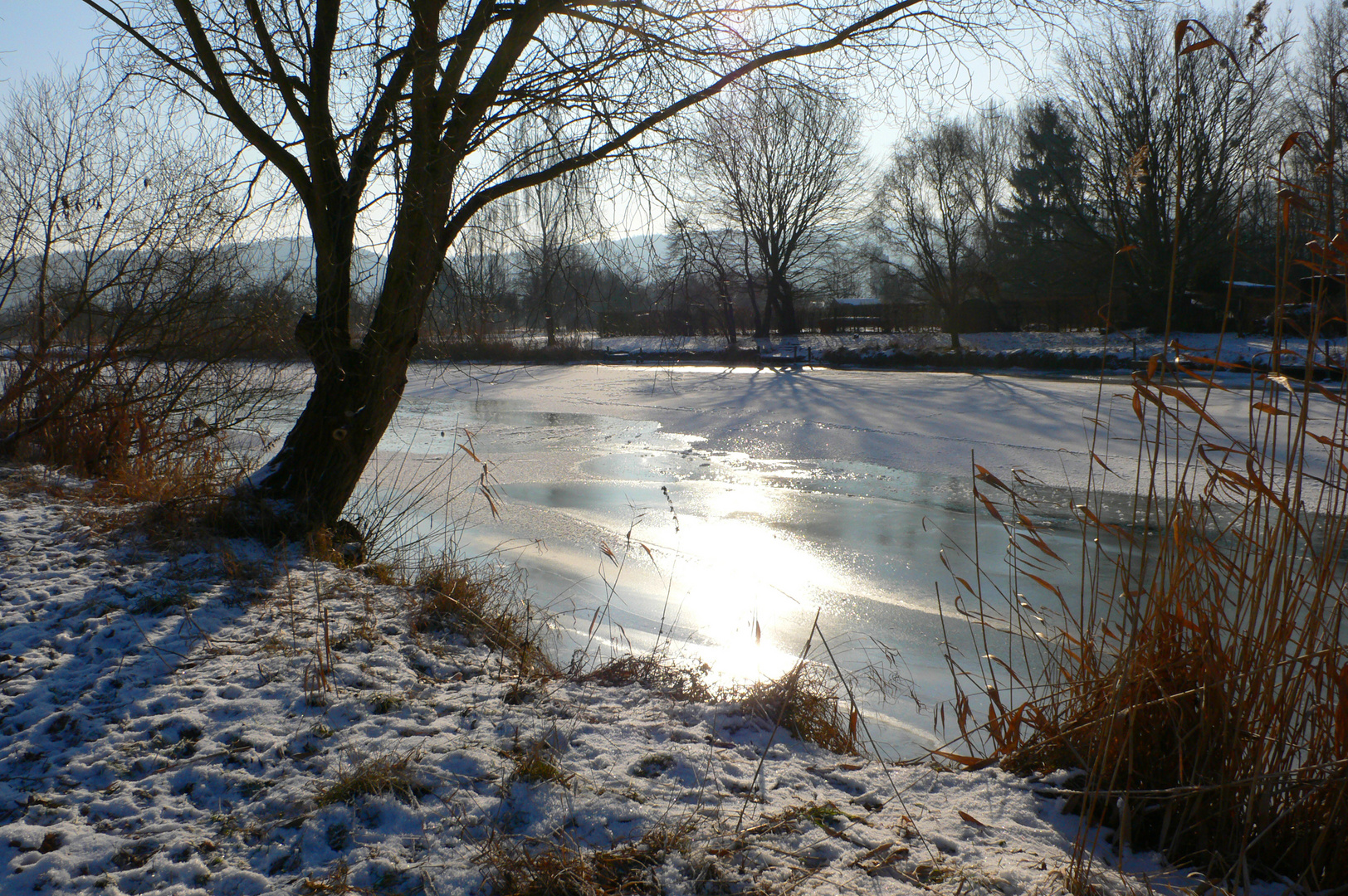 Winter an der Werra