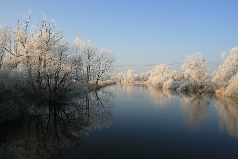 Winter an der Wümme