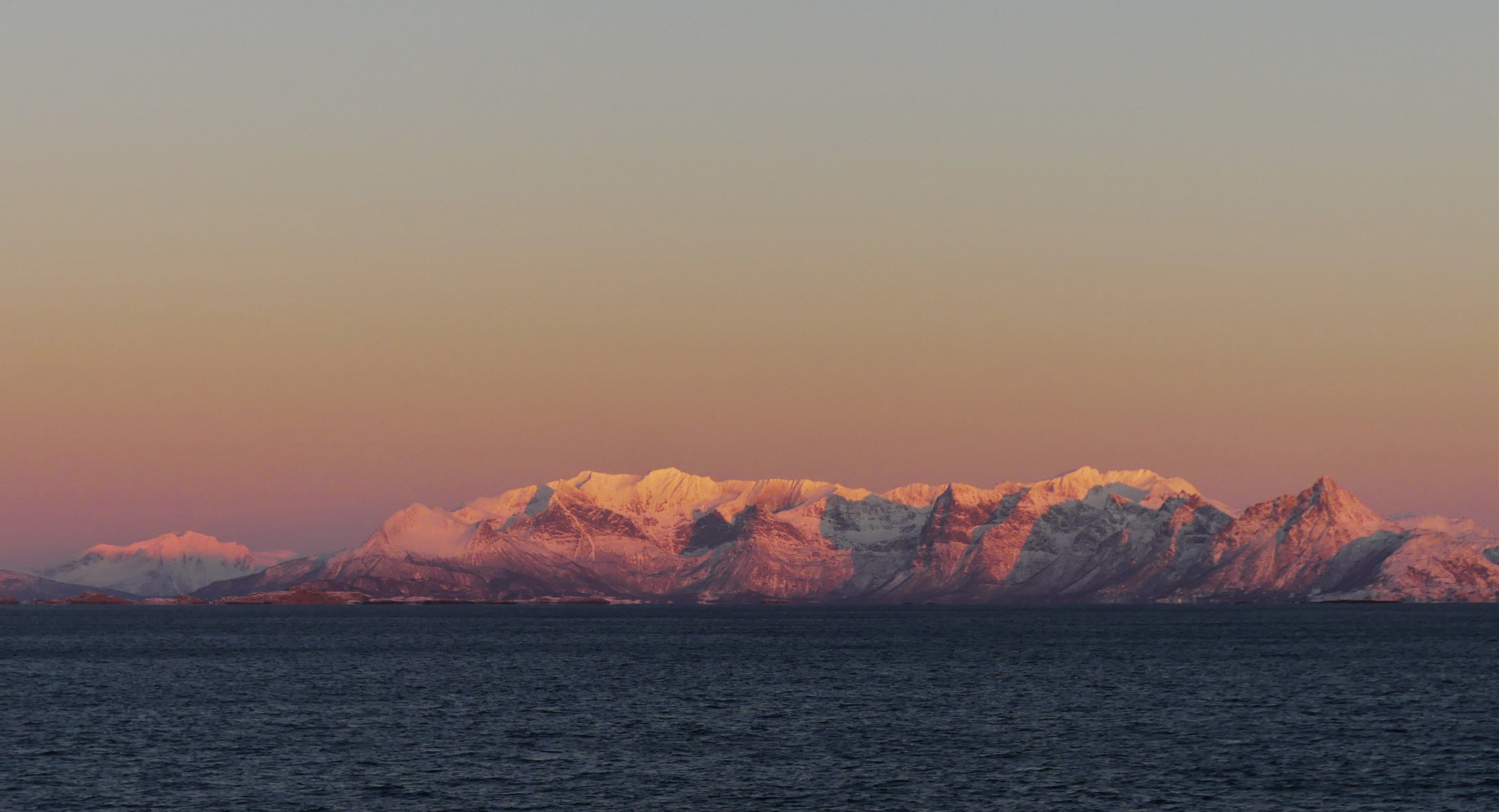 Winter an Norwegens Küste