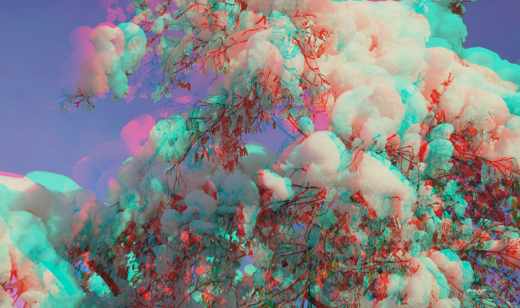 Winter - Anaglyphen