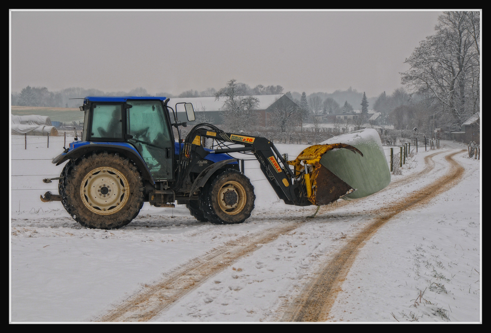 Winter-Arbeit