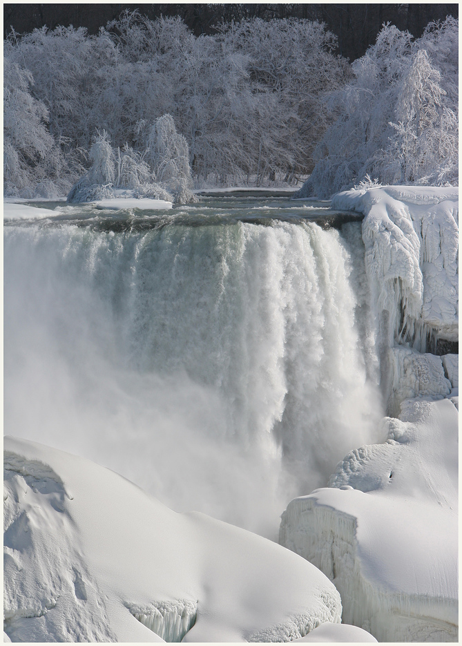 Winter at Niagara Falls