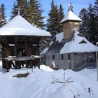 Winter at the Schitul Paltinis Church