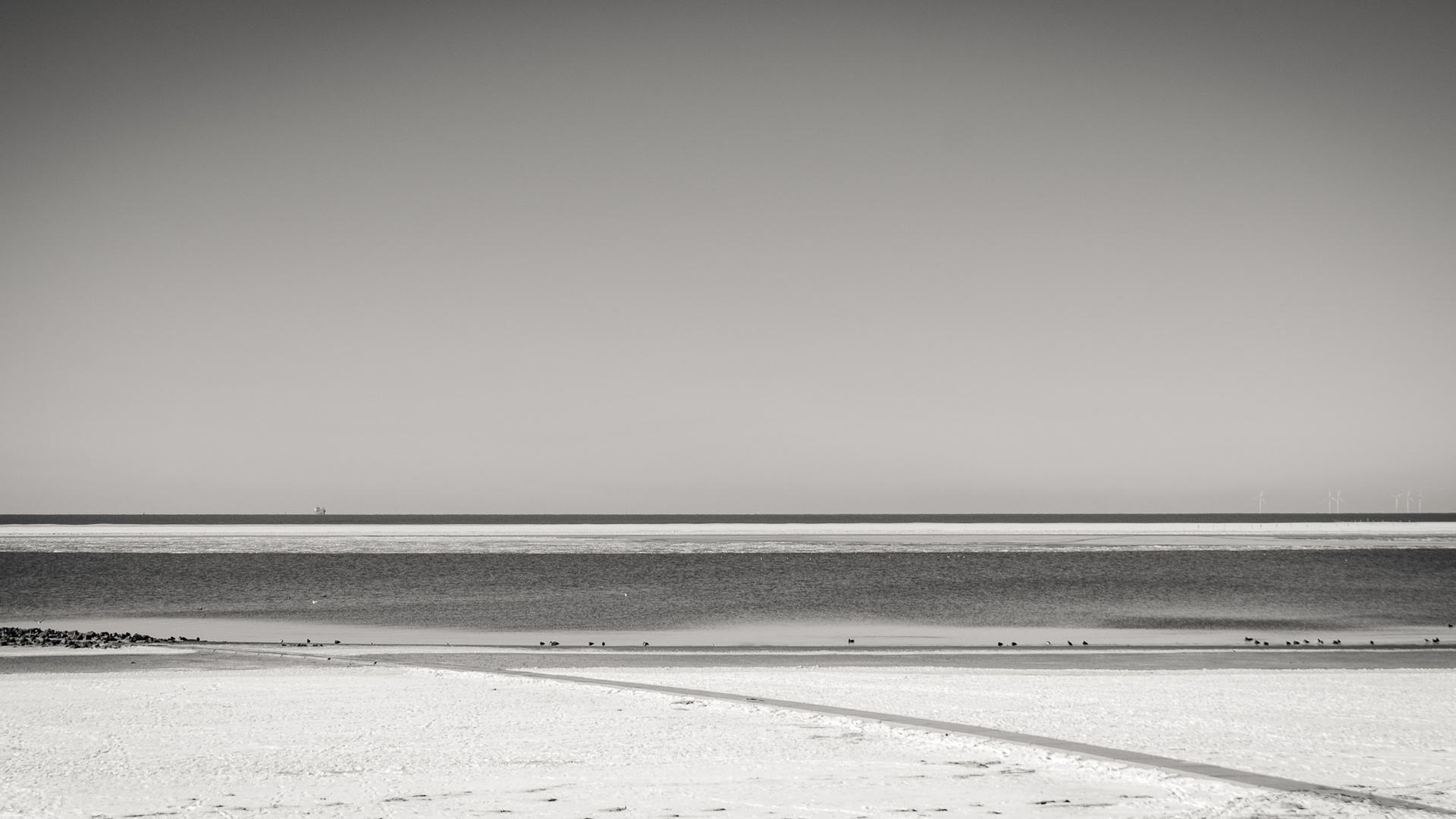 Winter auf Borkum I