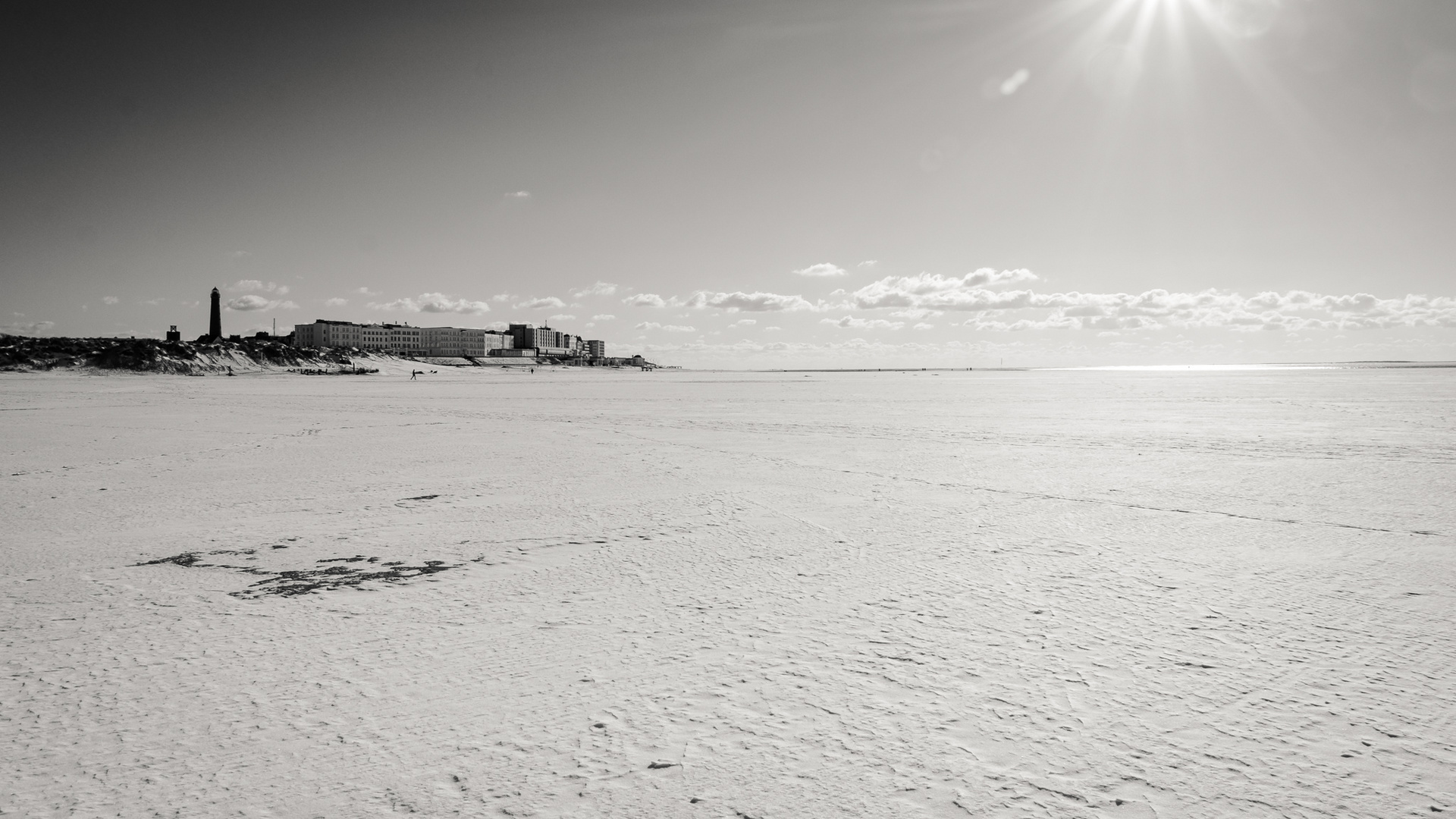 Winter auf Borkum II