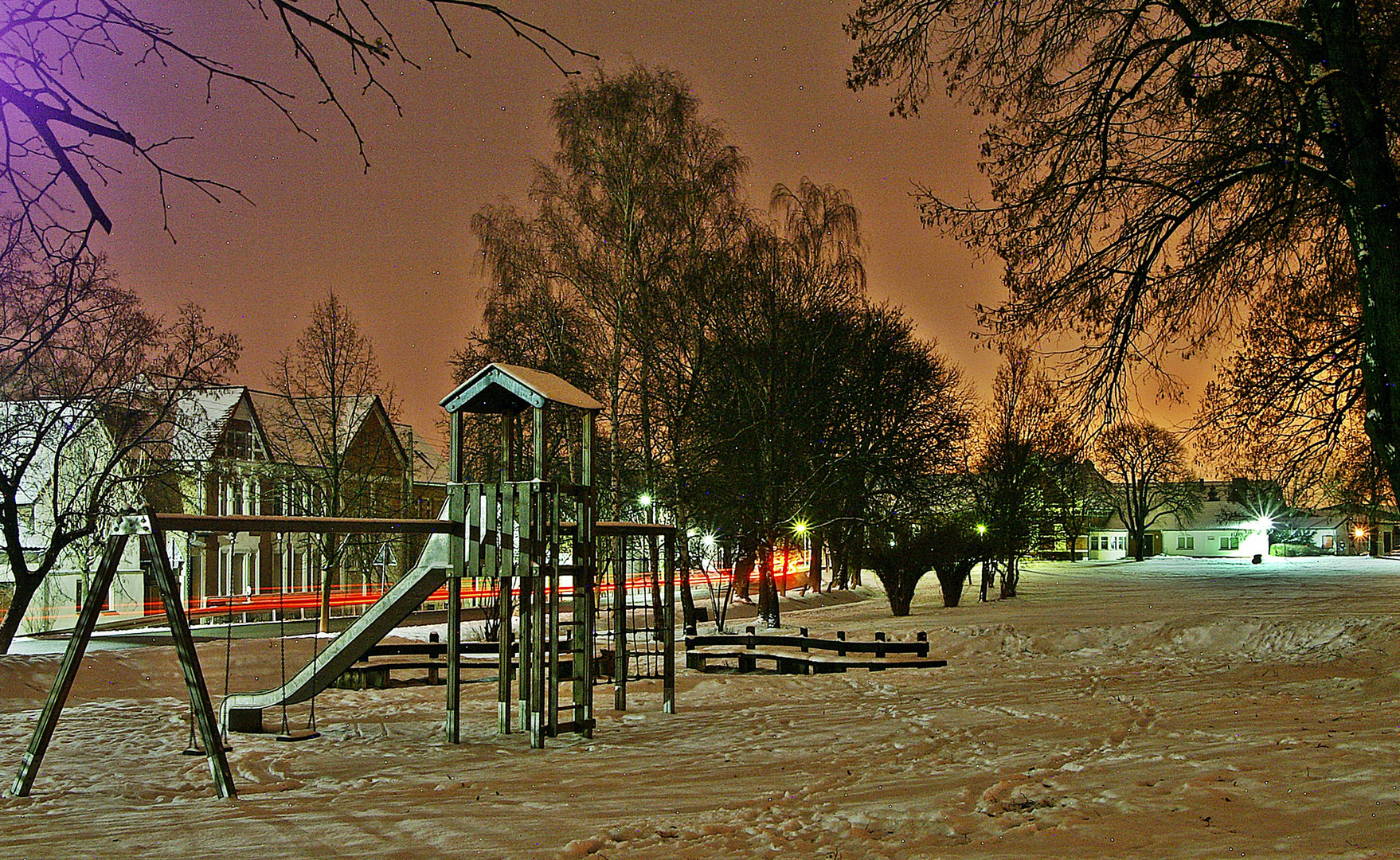 Winter auf dem Anger