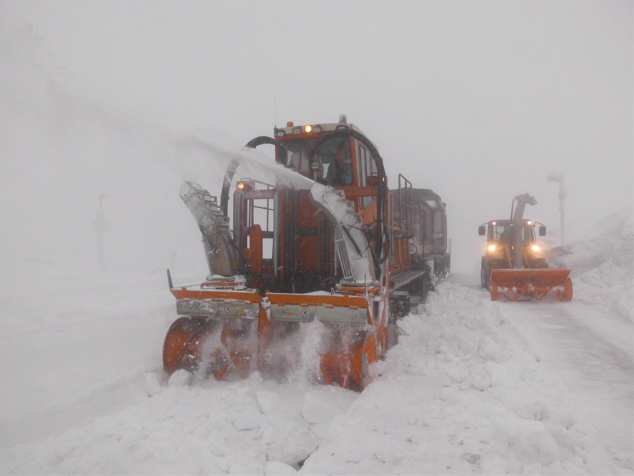 Winter auf dem Brocken 1.