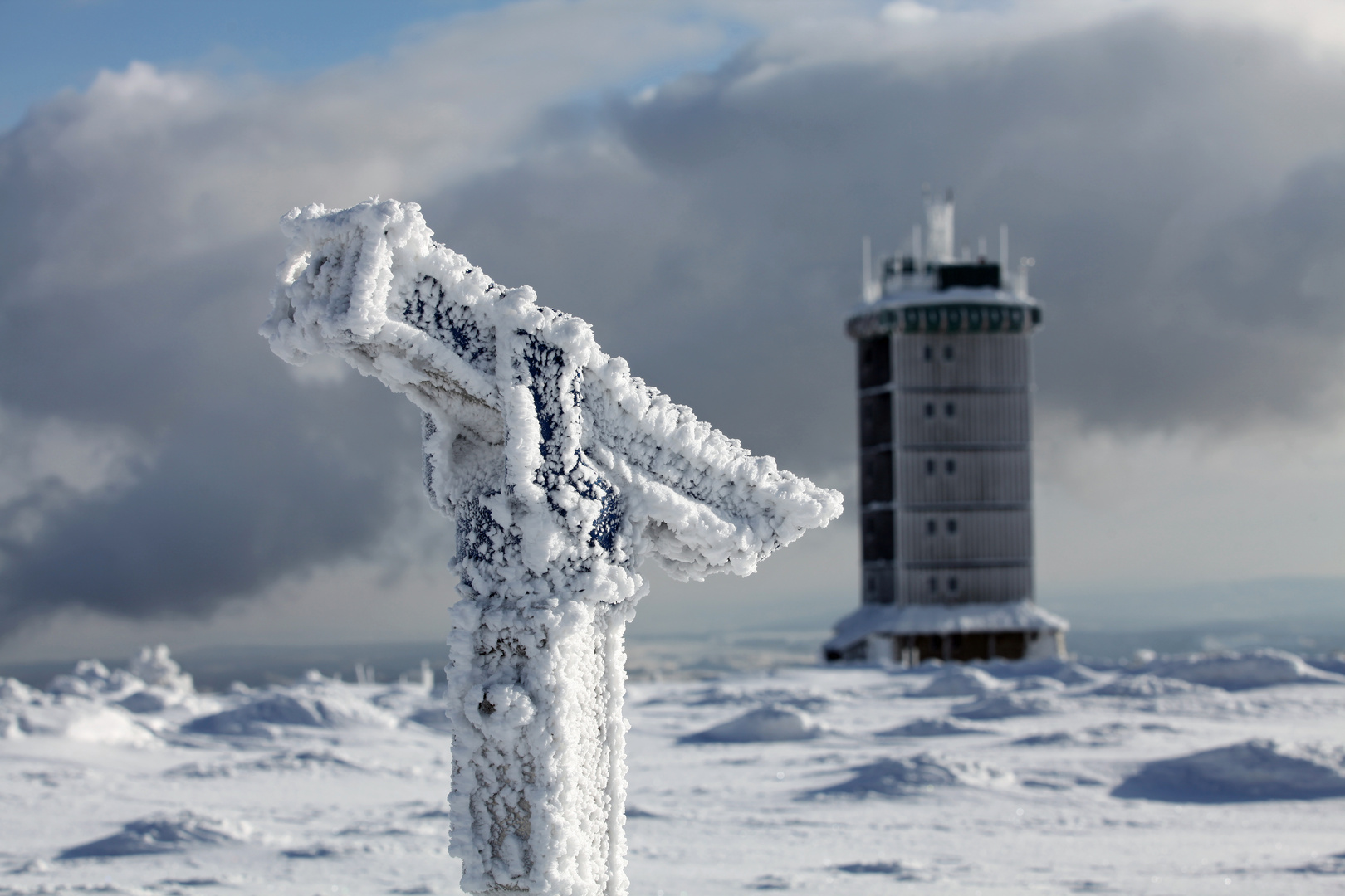 Winter auf dem Brocken