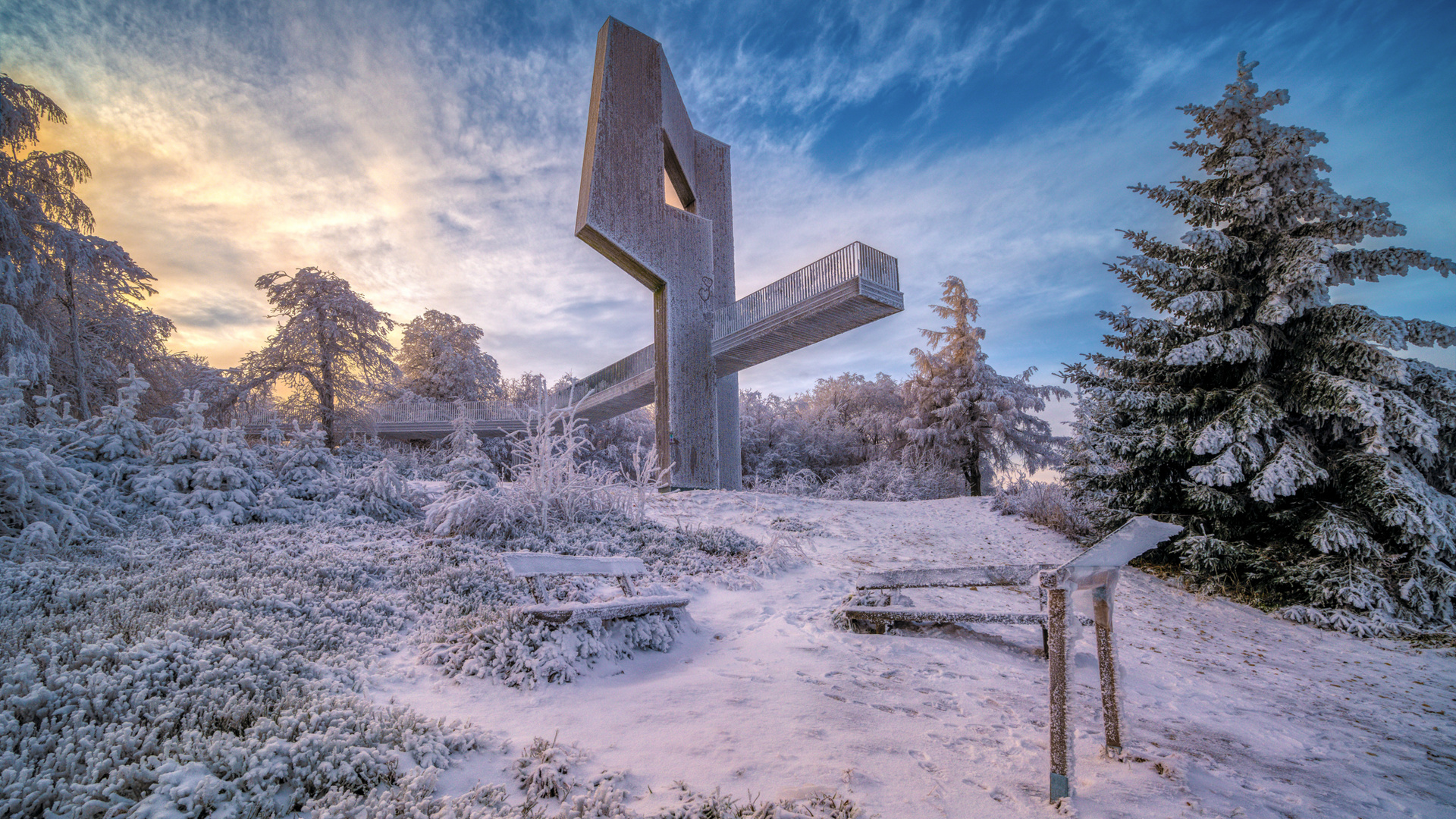 Winter auf dem Erbeskopf