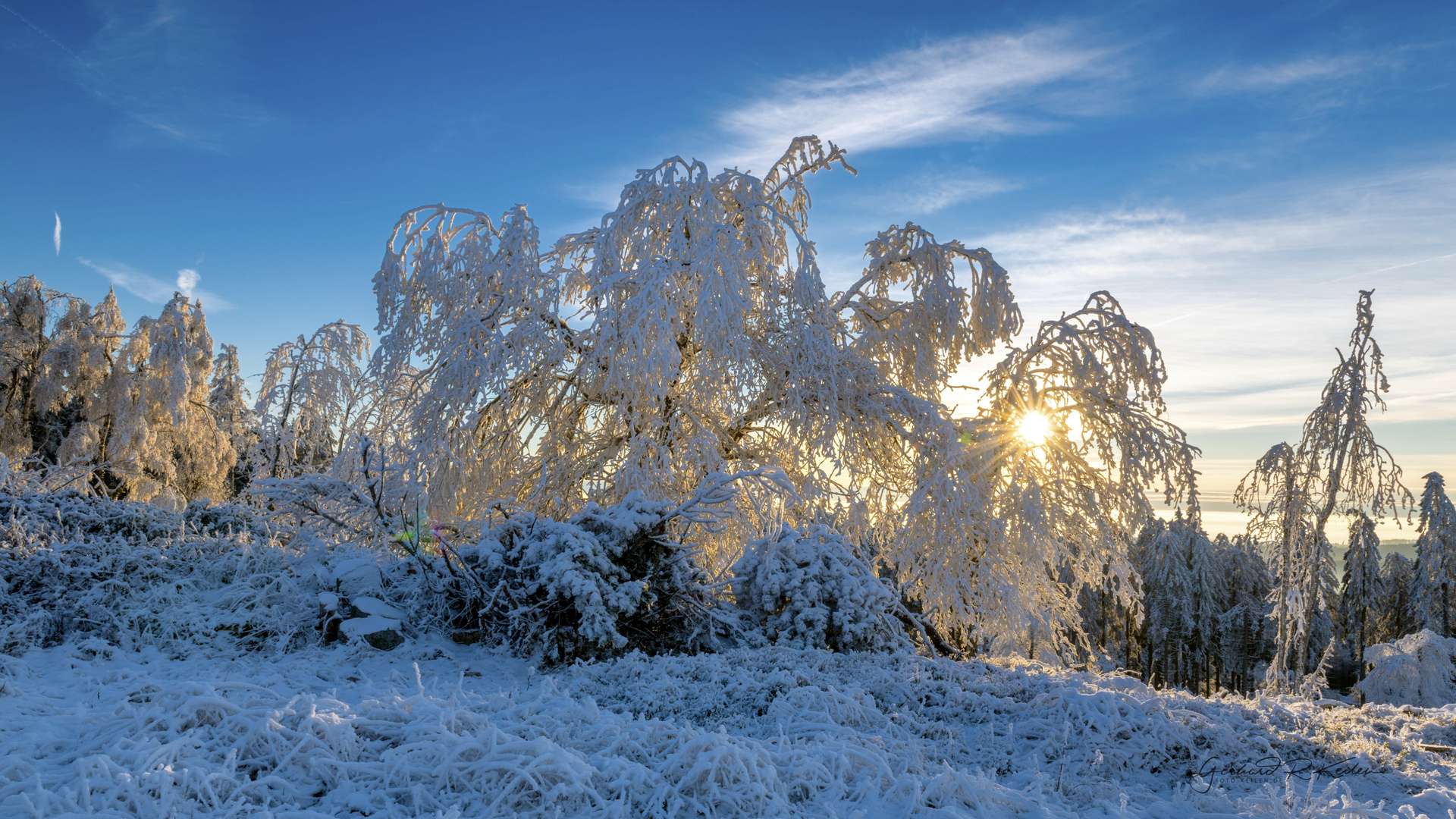 Winter auf dem Erbeskopf!