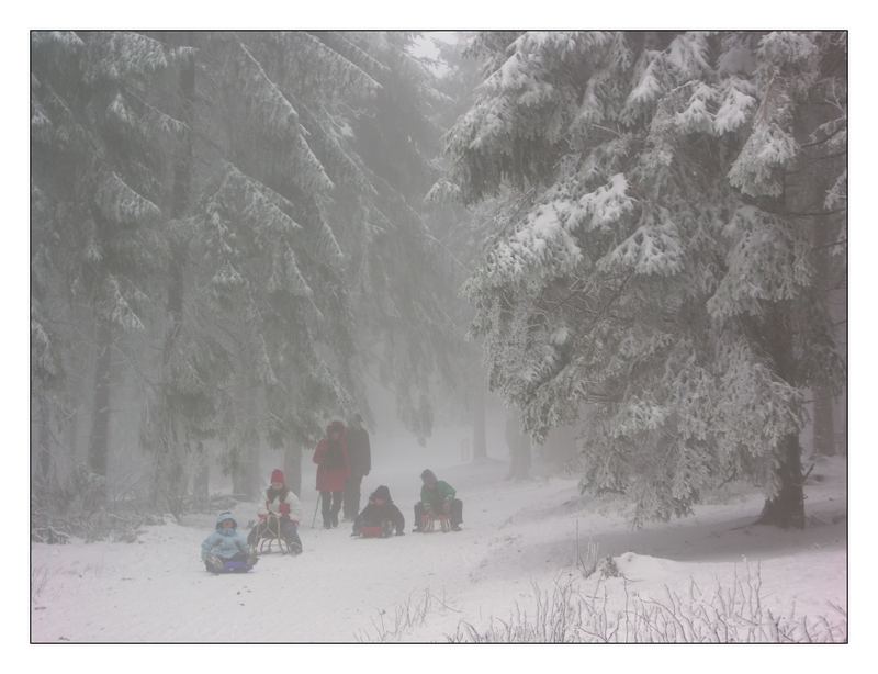 Winter auf dem Feldberg . . .