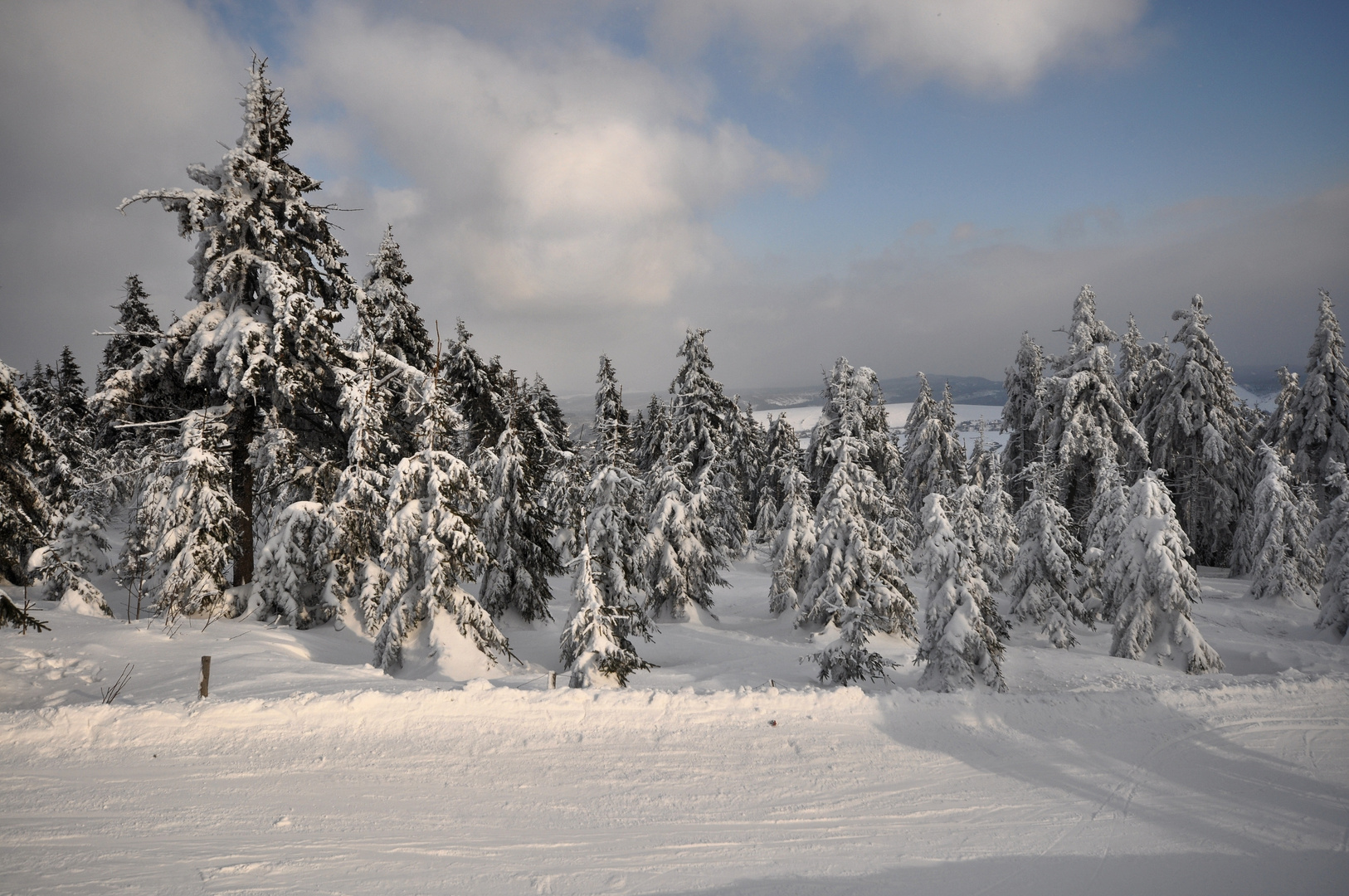 Winter auf dem Fichtelberg.......