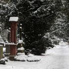 Winter auf dem Friedhof