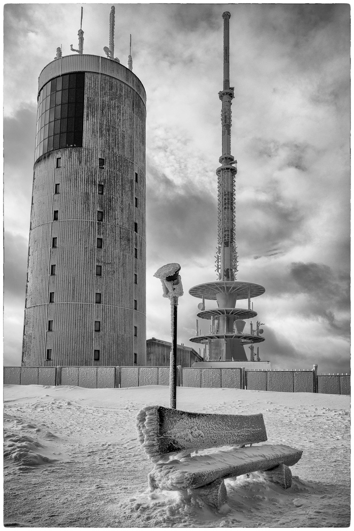 Winter auf dem großen Inselsberg