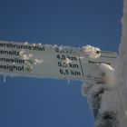 Winter auf dem Hochblauen