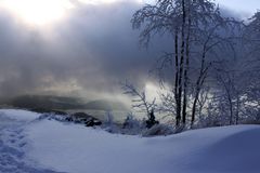 Winter auf dem Hochblauen, Süd-Westseite (Archiv kdw)