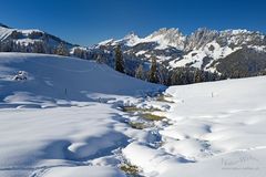 Winter auf dem Jaun