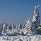 Winter auf dem Kahlen Asten, Weg zum Rodellift in der Hochheide