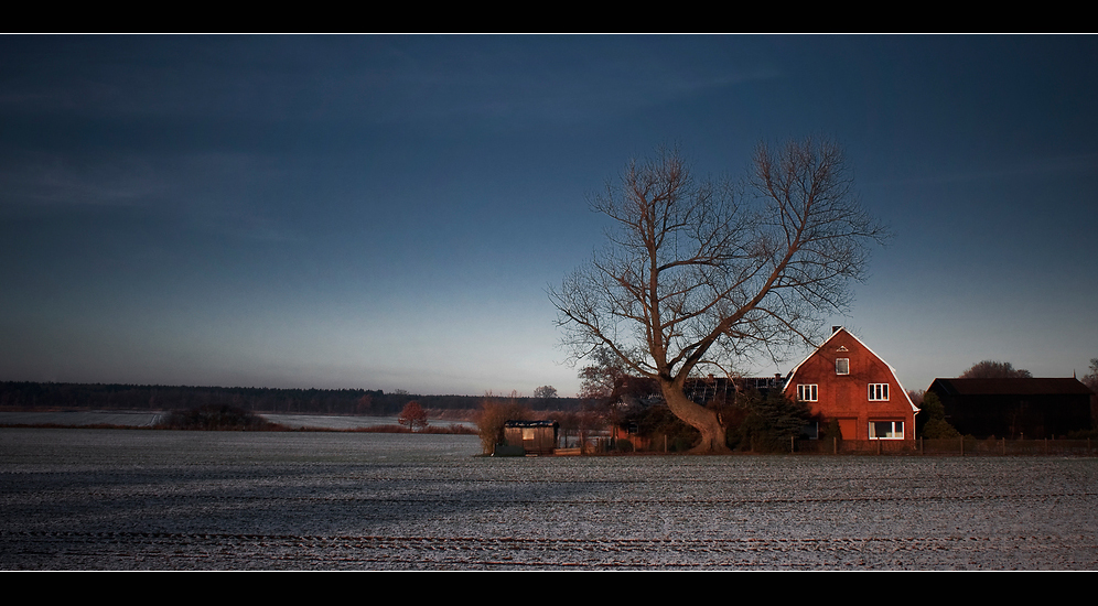 Winter auf dem Land