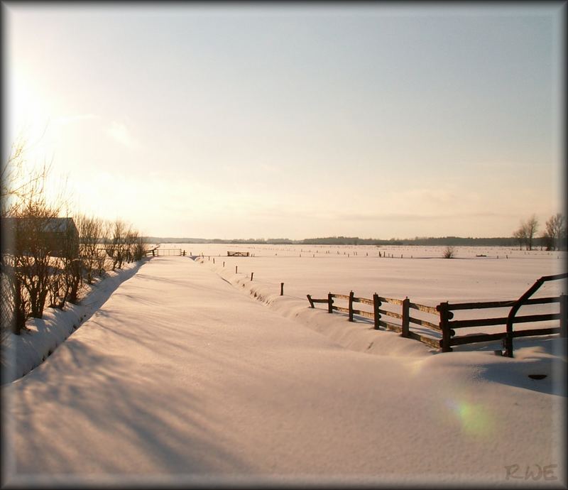 Winter auf dem Land