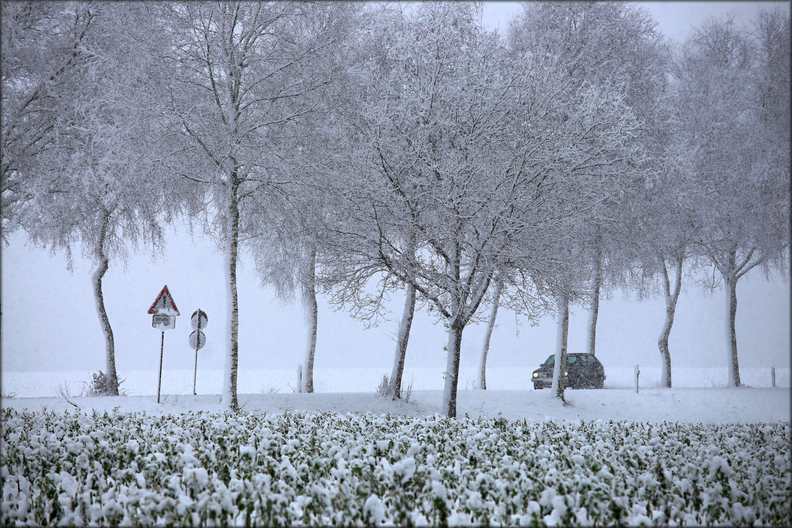 Winter auf dem Land