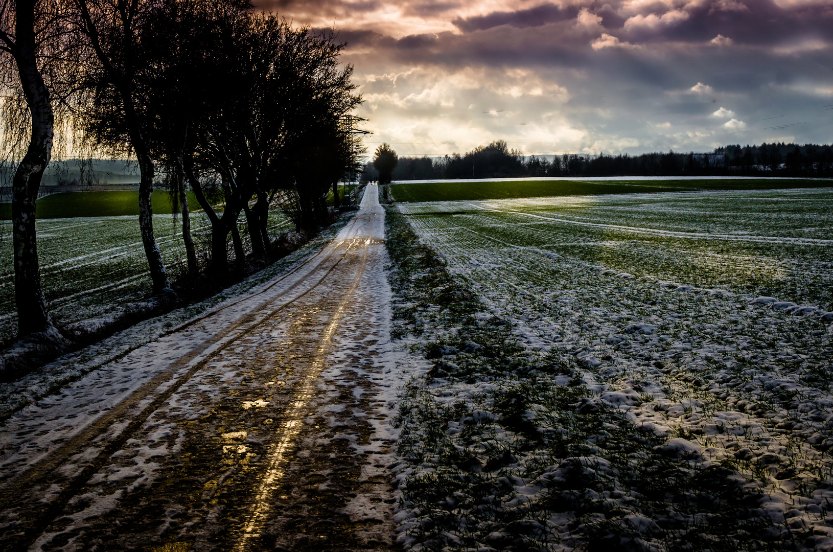 Winter auf dem Land