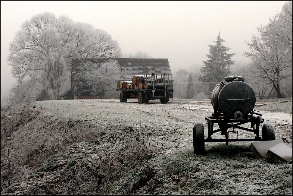 Winter auf dem Lande