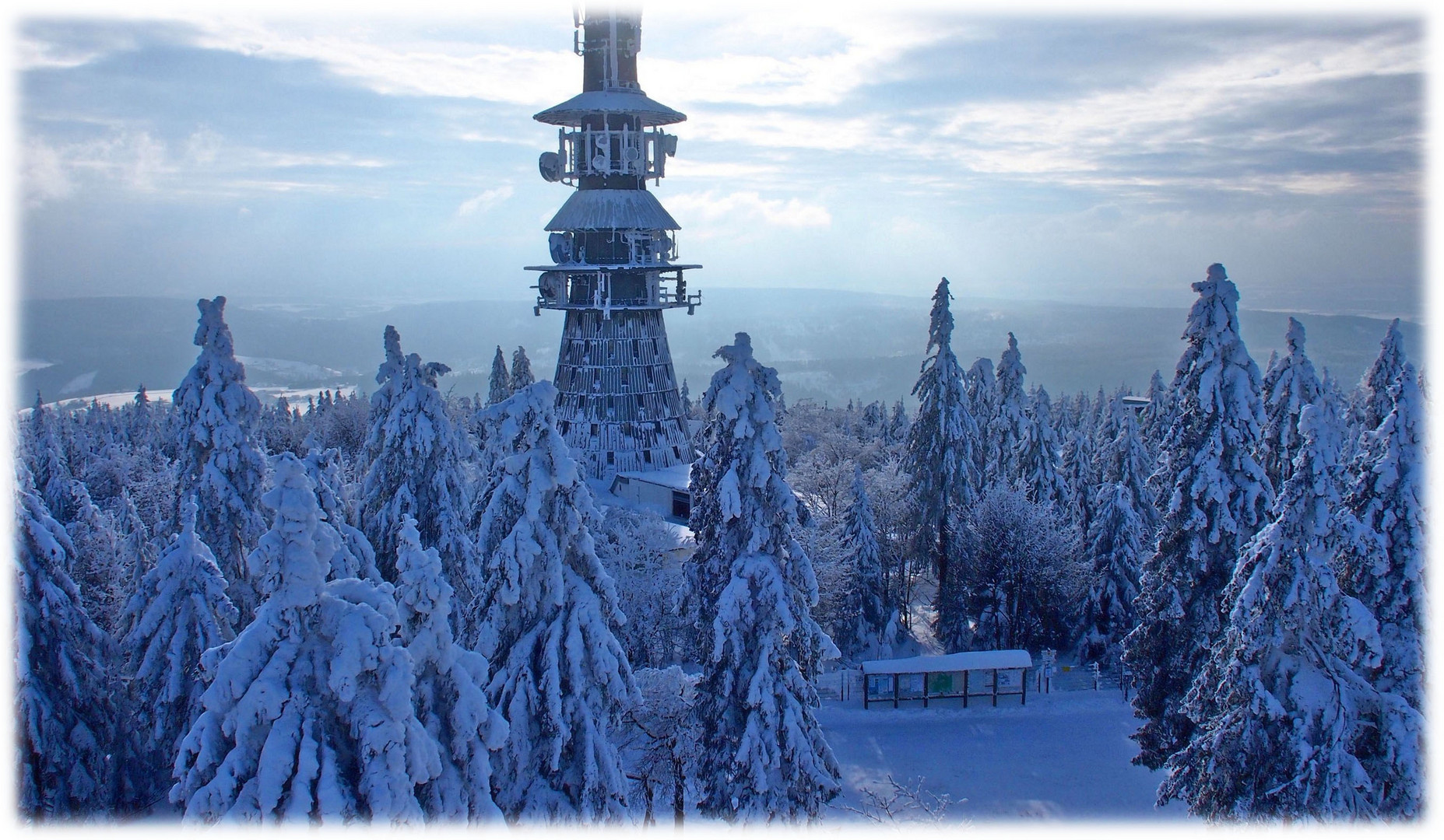 Winter auf dem Ochsenkopf