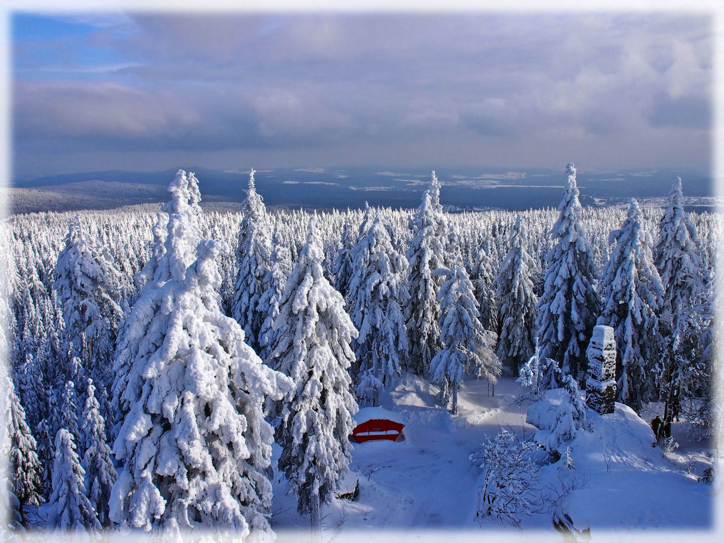 Winter auf dem Ochsenkopf