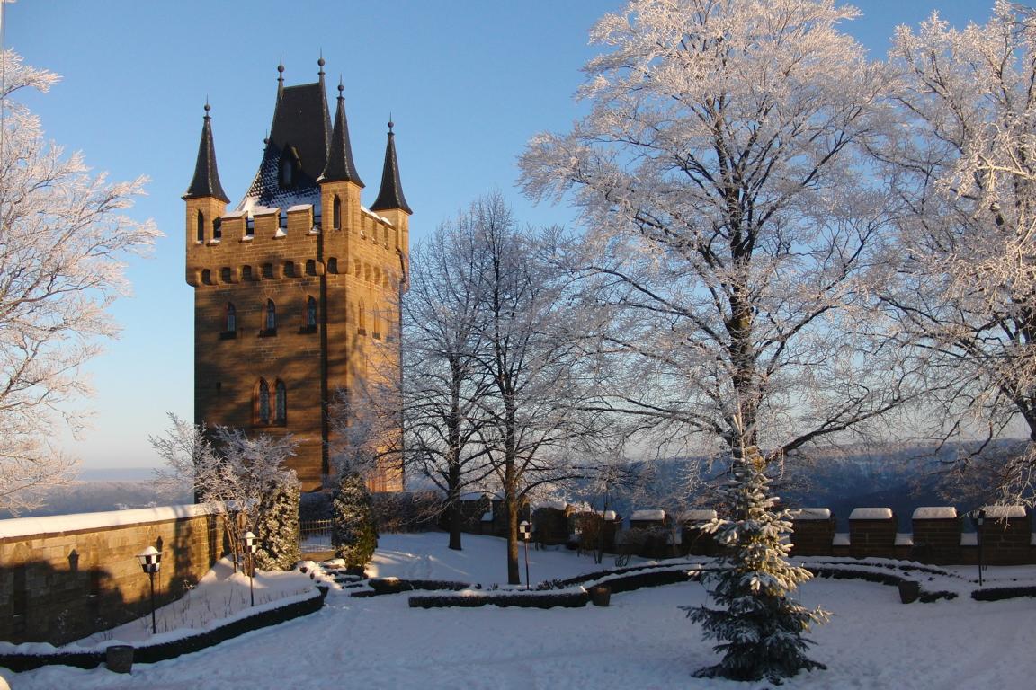 Winter auf dem Prußenschloß