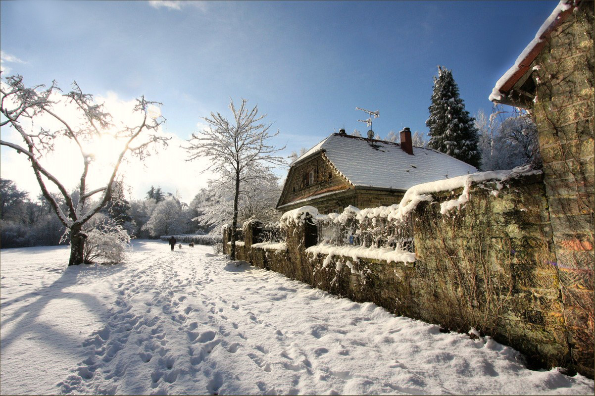 Winter auf dem Taubensuhl