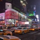 Winter auf dem Times Square