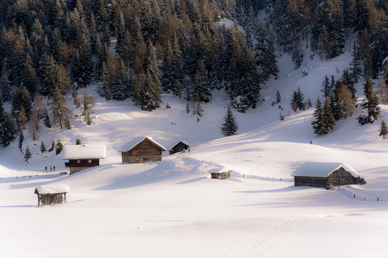 Winter auf der Alm