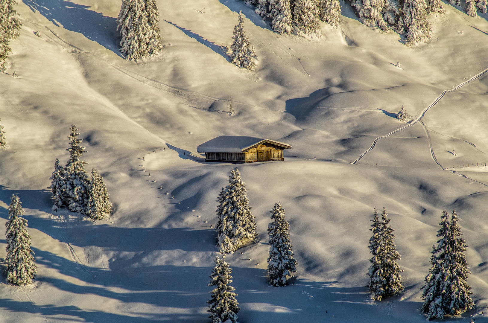 Winter auf der Alm