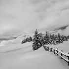 winter auf der alm