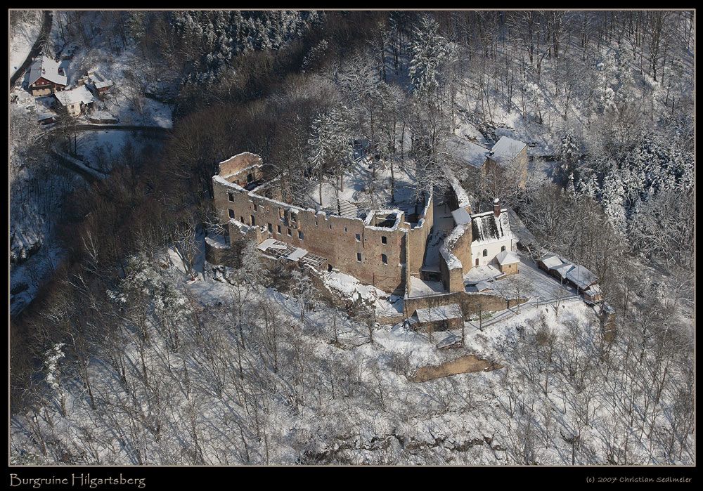 Winter auf der Burg